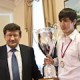 Мэр поздравил юных футболистов с победой